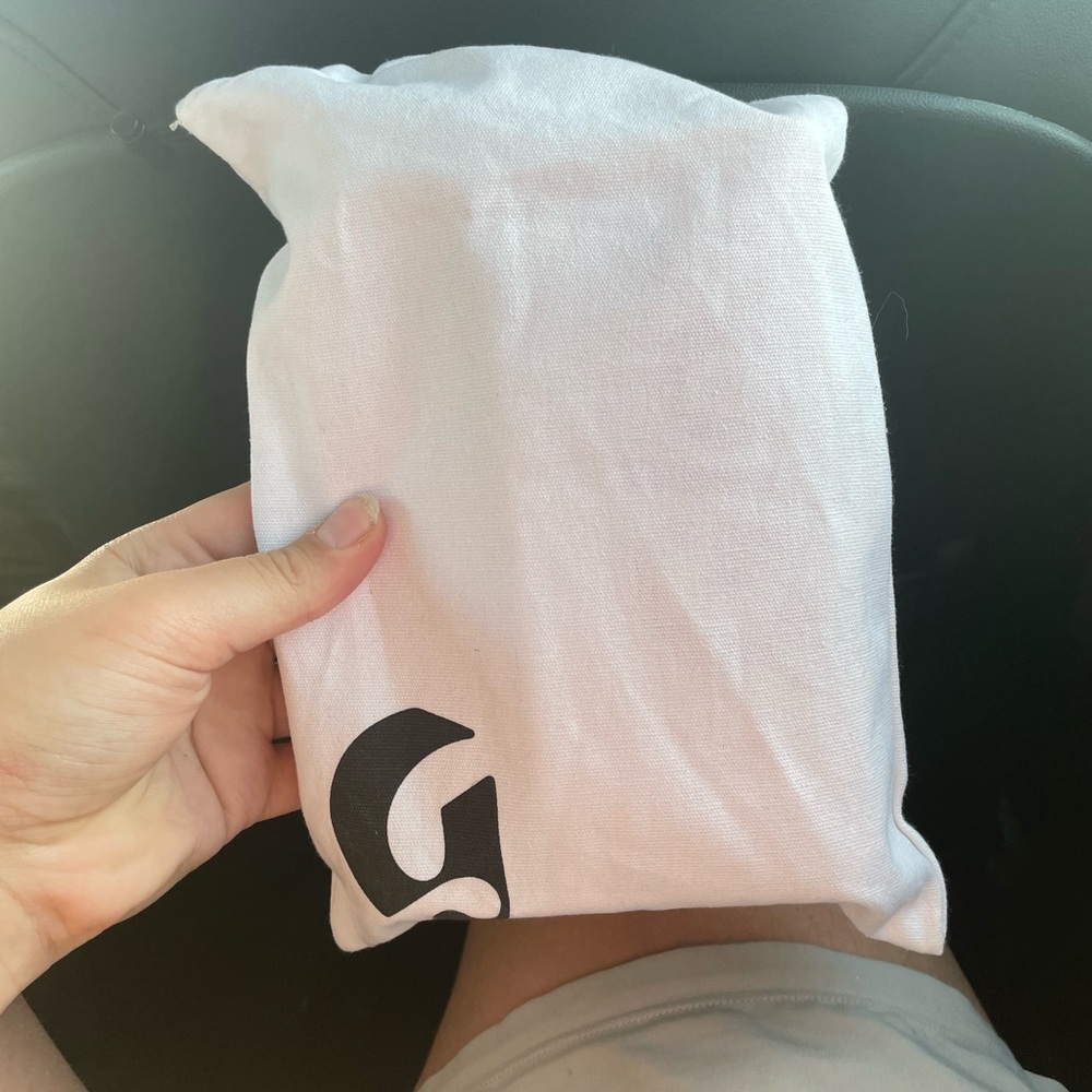 Brand new glossier bag